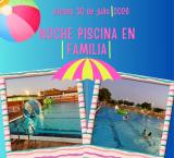 Cartel Piscina en Familia, Miguelturra julio 2026
