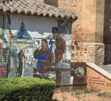 Mural de tal cepa tal sarmiento, Miguelturra julio 2026