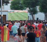 Pantalla Gigante, final mundial España - Argentina, Miguelturra julio de 2026