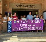 Minuto de silencio asesinatos machistas, Miguelturra 10 de julio de 2026