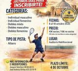 Cartel I Torneo de Tenis Julián Verdejo Díaz-Pinto, Miguelturra octubre 2026