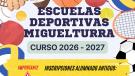 escuelas deportivas 2026-2027