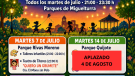 Cartel Volvamos al Fresco, evento aplazado, Miguelturra julio 2026