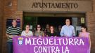 Minuto de silencio en memoria víctimas violencia de género, Miguelturra 17 de julio de 2026
